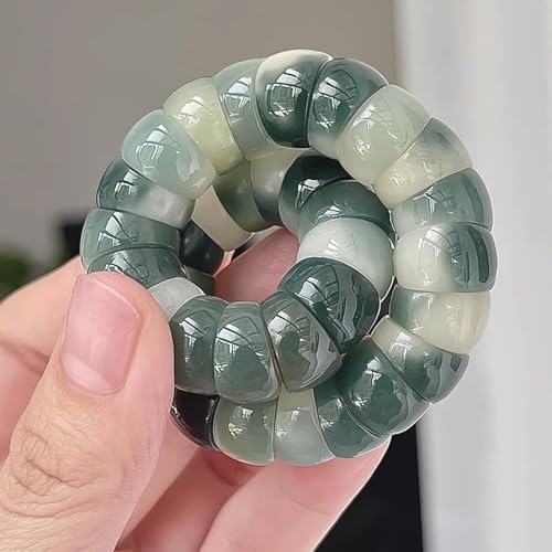 Fidget Bracelet Natural Bodhi Seeds Beaded Bracelets Zen Fidget Stretch Bracelets Alleviate Anxiety Stress Protection Healing Bodhi Jewelry Gifts for Women Men - color: A9:Fidget Bracelet