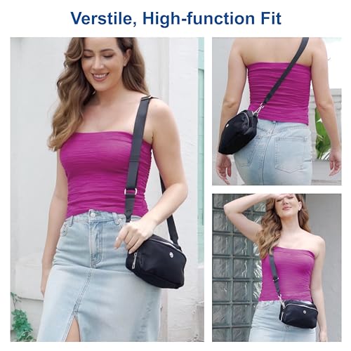Pander Crossbody Sling Bag – Everyday Purse with Adjustable Strap, Perfect for Travel, Errands, and Daily Use - color: Raw Linen