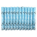 Bandanas Gift Set 12 Pack Soft Thin Handfeel Cotton Bandanna Scarf for men - color: Blue Glass
