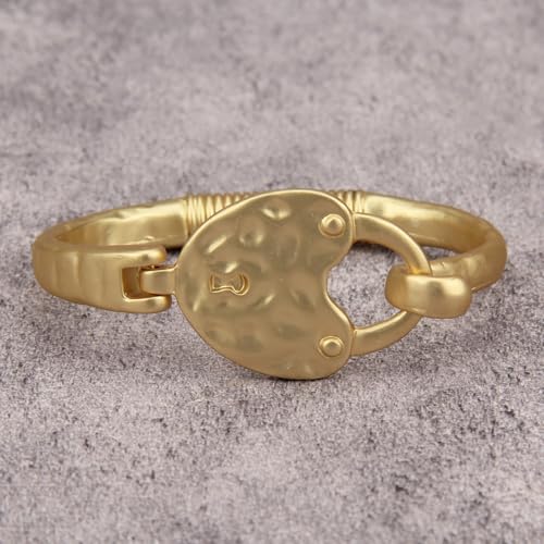 Chunky Gold Bracelet Trendy Gold Cuff Bracelets for Women Statement Silver Arm Cuffs Bangles Arm Punk Jewelry Accessories - style: Arm Cuff Gold