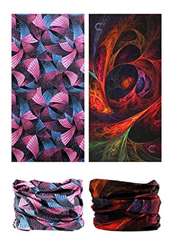 Head Wrap Headwear Headband Bandana Face Mask magic scarf for men & women - color: 12pcs. Liberal