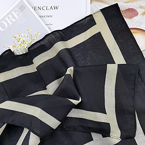 FINIZO Women's Fashion Scarves, Pashmina Wrap for All Season, Everyday Wear for Ladies, Solid Color Bridesmaid Gifts - color: 07