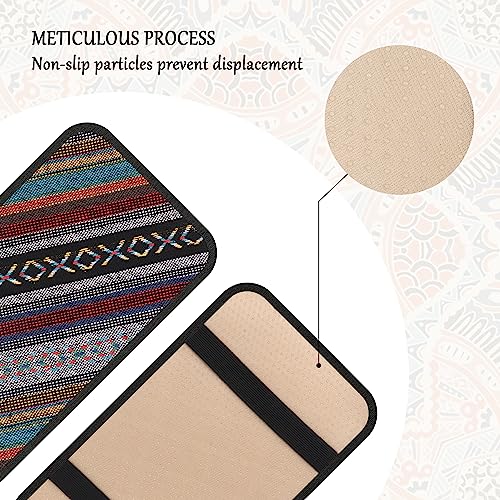Car Center Console Cover,Boho Car Accessories Car Armrest Box Pad for Comfortable Support,Universal Armrest Cover for Car Truck SUV Center Console,Car Decorations Interior Aesthetic (Armrest cover-A) - color: Armrest cover-A