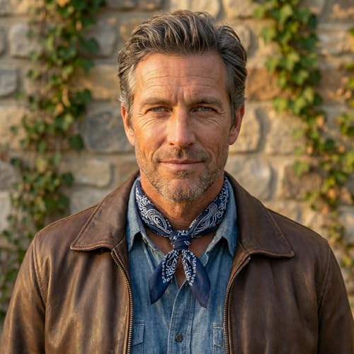 The Peacock Crew Premium Soft Cotton Bandanas Pack for Men and Women Paisley 22 x 22 inches - color: Pack of 10 Navy Blue