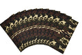 Vamqor 12pcs Bandana for women and men 100% Cotton Custom Fashion Paisley Design Multifunctional Outdoor Square Handkerchief - color: Camouflage