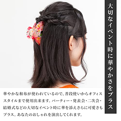NOREN Hair Claw Clips, Vance Clip SAKURA, Hair Clip, Banana Clip, Hair Accessory, for Bundled Hair, Hair Ornament, for Woman, for Girl, Hair Claw Clips for Thick Hair (Hair vance Big Blue) - color: Hair vance Big / Blue