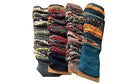 Leg Warmers for Women Long Wool Boot Warmer Thick Warm Leg Warmers for Winter - color: 4pairs
