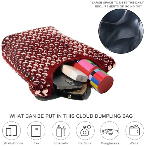 Fashion Handbags and Purses, Beach Shoulder Bags, Travel Braided Top Handle Tote Bag - color: Wine Red