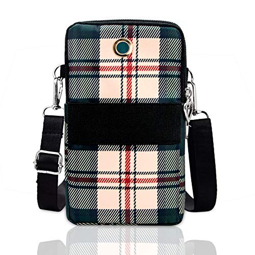 BIAOTIE Lightweight Small Crossbody bags Cell Phone Purses Travel Pouch Shoulder Bag for Women - color: Green Mermaid
