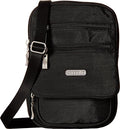 Baggallini Journey Crossbody Bags for Women 9x6 Small Lightweight Travel Handbag W/RFID - color: Black/Sand