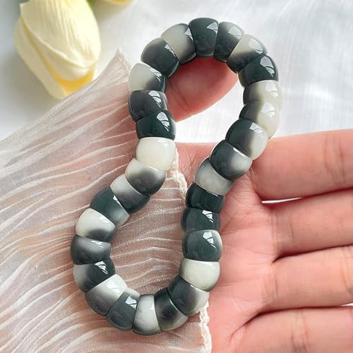 Fidget Bracelet Natural Bodhi Seeds Beaded Bracelets Zen Fidget Stretch Bracelets Alleviate Anxiety Stress Protection Healing Bodhi Jewelry Gifts for Women Men - color: A7:Fidget Bracelet