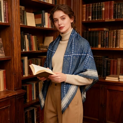 41" Large Square Scarf Hairscarf Fashion Scarves Hair Wrapping Scarfs Night Sleeping Headscarf for Women B06 - color: B064
