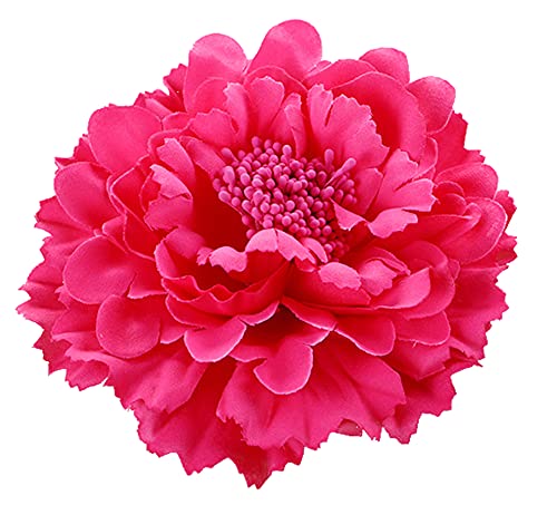 Hair Flower Clips Brooch Boutique Hair Accessories Bohemia Hairpins for Women Girls (Rose) - color: Rose