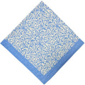 Single Pack Bandanas 60s Premium Cotton Soft Thin Handfeel Large Handkerchief for Men and Women - color: Leaves