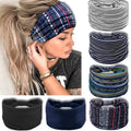 IVARYSS Wide Headbands for Women, Knotted Head Wraps Turbans, Large African Style Head Bands Hair Accessories, 6 Pack (Boho Set2) - color: Boho 2