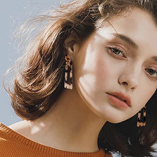 53 Pairs Earrings Set for Women, Fashion Acrylic Tassel Gold Hoop Earrings Multipack Statement Pearl Earring Stud Pack, Hypoallergenic Drop Dangle Earrings for Valentine's Day Gift