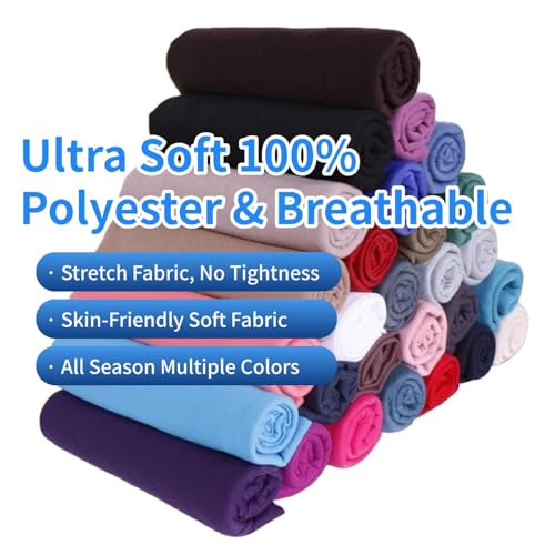 Harewom Head Wraps for Black Women Stretch Head Scarf Long African Hair Wraps Turban Headwraps Jersey Headbands - color: 1pcs -Light Gray