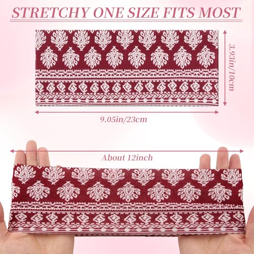 QIUTIMIY Headbands for Women Non Slip - 6 Pack Soft Stretchy Hair Bands for Women’s Hair – Fashion Sports Headbands for Yoga, Workout, Running, Gym, Daily Wear（Style 10） - color: Style 10