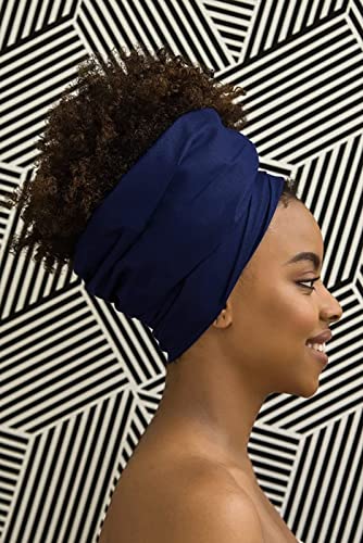 HOMELEX Head Wraps Turbans Stretch Jersey Knit Headwraps Wrap Turban Scarf Tie for Women - color: Pk-1