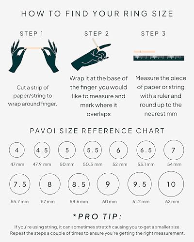 PAVOI 14K Gold Plated Cubic Zirconia Twisted Rope Eternity Band for Women - color: Rose Gold, size: 7