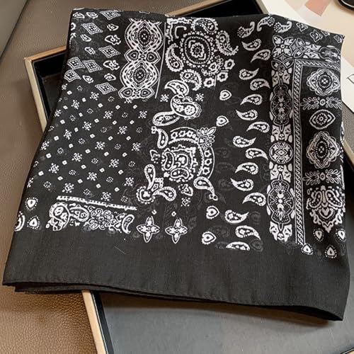 41" Large Square Scarf Hairscarf Fashion Scarves Hair Wrapping Scarfs Night Sleeping Headscarf for Women B06 - color: B066