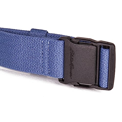 Eddie Bauer Women's Active Stretch Webbing Trail Belt With Quick Release Buckle, One Size Fits Most - color: Blue