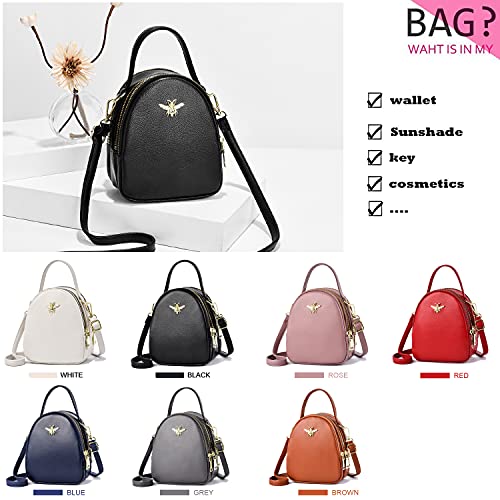 Small Crossbody Bags Shoulder Bag for Women Stylish Ladies Messenger Bags Purse and Handbags Wallet - color: 4-red
