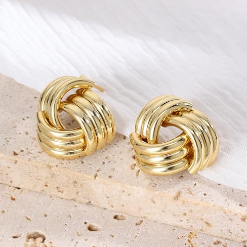 Pearl Earrings for Women 14K Gold Freshwater Pearl Hoop Earring Dangle Drop Wedding Earrings Bridal Bridesmaid Jewelry Gifts for Women - color: Circle-3