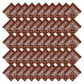 50 Pcs Bandanas Bulk Large Bandana Headband Paisley Cowboy Bandana Scarf Handkerchief for Women Men - color: Coffee