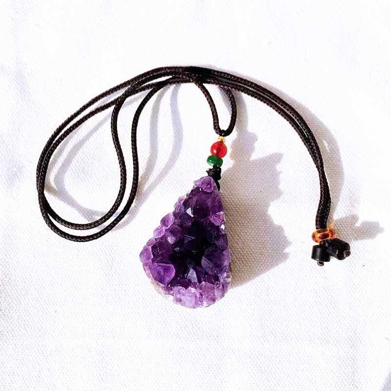 Bohemian Vintage Pendant Necklace Aesthetic Boho Chunky Adjustable Stacked Necklace for Woman Ethnic Tribal Jewelry - style: Bohemian 8