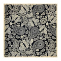 K-Elewon Large Square Scarf 43" Silk Scarf Fashion Scarves Silk Feeling Hair Wrapping Scarfs Night Sleeping Headscarf - color: Vb11