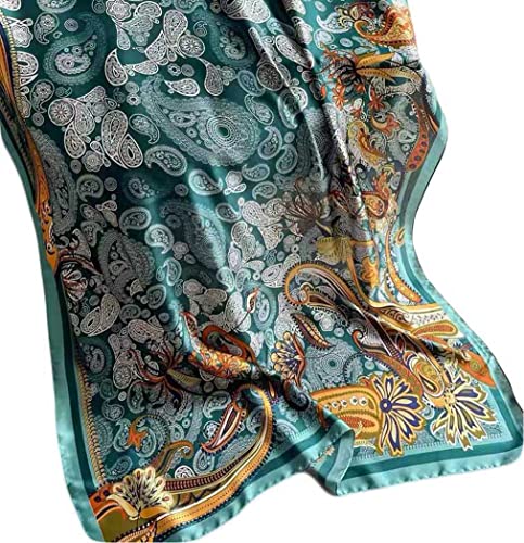 Acotavie Scarfs for Women Dressy Fashion Scarves Long Floral Pattern Scarf Lightweight Sunscreen Shawls - color: C043