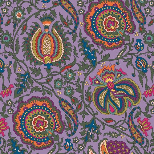 Vera Bradley Women's Premium Cotton Roxbury Crescent Shoulder Bag - color: Marrakesh
