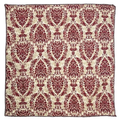 Cotton Bandana,Large Bandanas for Women,Head Coverings for Women,Head Scarf Handkerchief, Square Headband 27" x 27" - color: 27-01-totem-red
