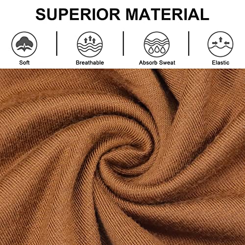 Awumbuk Wide Headbands for Women Knotted No Slip Head Bands Soft Turban Headband Hair Accessories Boho African Solid Color Head Wraps for Women Yoga Workout (Multi-colored-2) - color: Multi-colored-2
