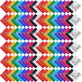 Handepo 200 Pcs Bandanas Bulk Paisley Bandanas Unisex Head Wrap Scarf Cowboy Headband Handkerchief for Women Men - color: Fresh