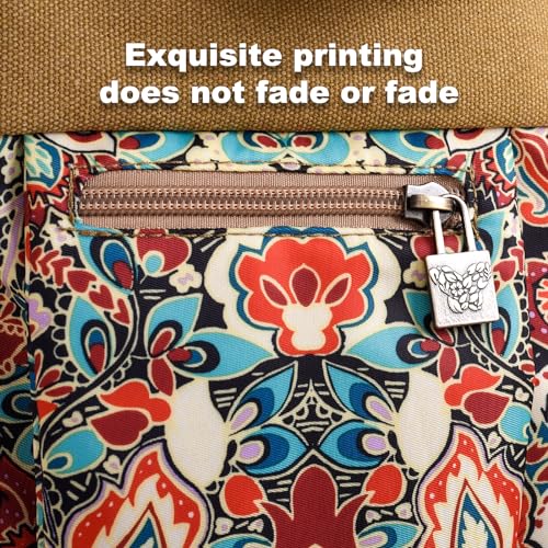 Black Butterfly Boho Canvas Tote Bag for Women, Large Printed 2-in-1 Shoulder & Crossbody Casual Purse for Daily Commute - color: Red