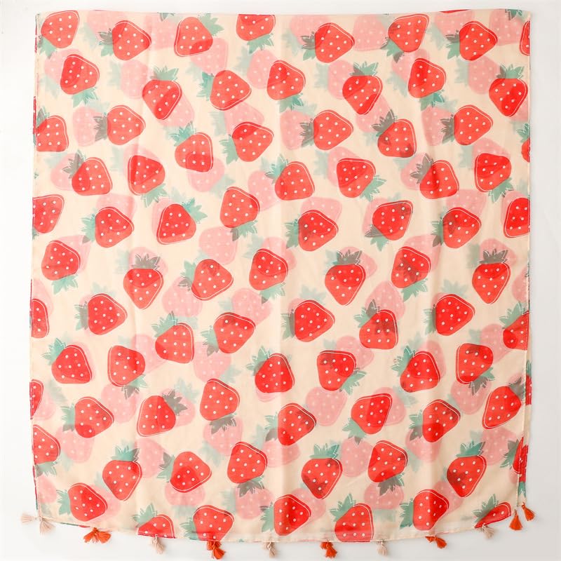 WZX Boho Scarf for Women, 70"x35" Large Lightweight Shawl Wrap for Travel, Sun Protection, Office & All-Season Wear - color: 019