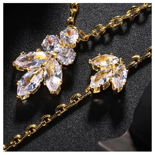 Simple Crystal Flower Back Chain Body Jewelry for Women Sexy Rhinestone Body Chain Necklace Bridal Wedding Backdrop Jewelry for Backless Dress - color: Gold