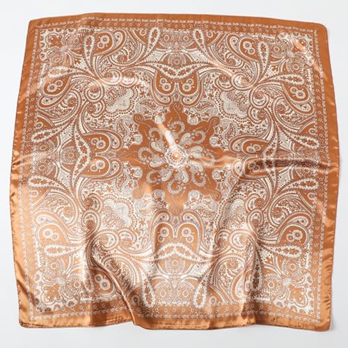 Headscarf Large Square Women Scarf 35" Fashion Scarves Silk Feeling Hairscarf - color: A111