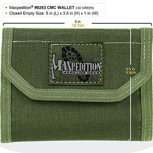 Maxpedition C.M.C. Wallet - color: Foliage Green