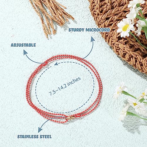 Yinkin 18 Pcs Boho Surfer Ankle Bracelets for Women Men Adjustable Handmade Braided Friendship Bracelet Waterproof String Rope Beaded Anklets Summer Beach Jewelry Gift - style: Buckle Style