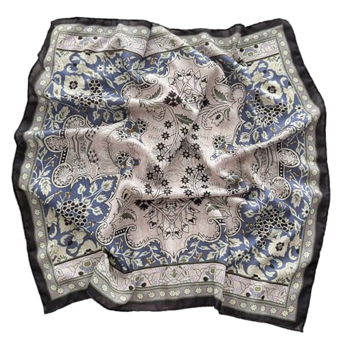 K-Elewon Women Medium Square Scarf Head Scarf Neck Scarf Hair Scarf Head Sleeping Wraps Bandana Scarfs for Women - color: V21