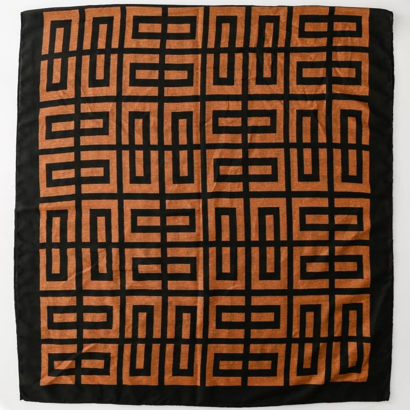 WZX Boho Scarf for Women, 70"x35" Large Lightweight Shawl Wrap for Travel, Sun Protection, Office & All-Season Wear - color: 002