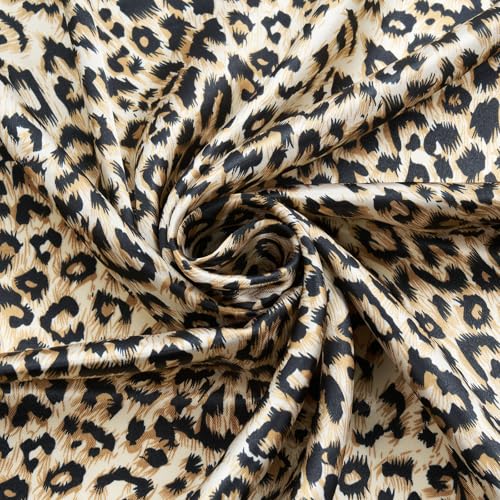 QIUTIMIY 35"x35" Like Silk Head Scarf for Women Satin Feel Large Square Scarf for Hair Wrapping and Sleeping Fashion Bandana - color: (90cm)square Scarf 14