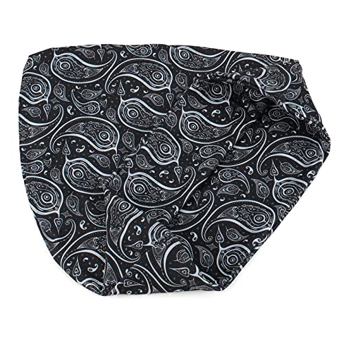 KAKU NANU Women Turban Chemo Beanies Pre Tied Caps Baggy Slouchy Headwear Sleep Scarf - color: Black