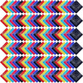 Handepo 150 Pcs Bandanas Bulk, Colorful Paisley Bandanas Unisex Head Wrap Scarf Cowboy Headband Handkerchief - color: Bright Color