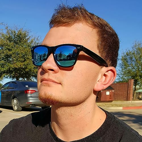 Eyegla Sunglasses Bulk Party Sunglasses Pack 80s Shades Eyewear Set for Men Women 8/10/20/30Pack - color: Black Frame+mix Mirror Lens 30 Pack