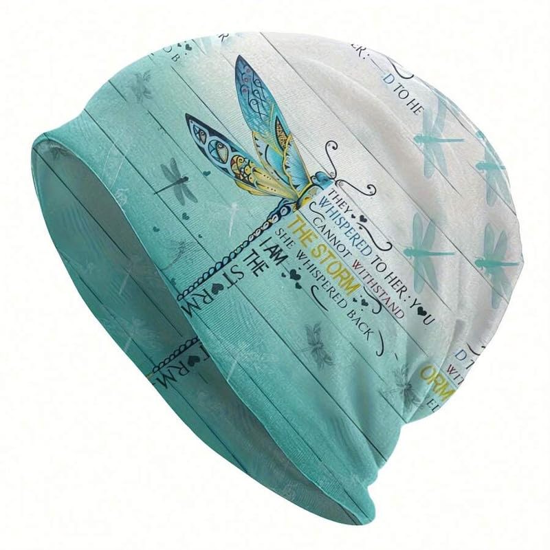 Tenna Teki Women Slouchy Beanie Chemo Hat Cancer Caps for Patient | Autumn Spring Lightweight Comfortable Breathable Beanie for Men - color: Blue2