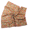 Shanlin Unisex Floral Cotton Square Scarf Bandanas 22x22 inch - color: Springgarden-redgreen